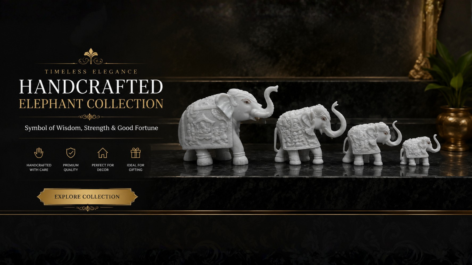 Decorative Elephant Collection